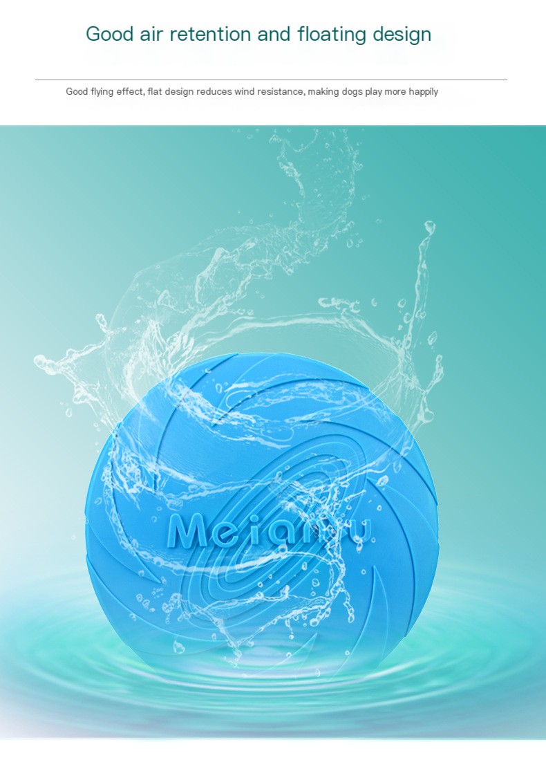 Meianju Pet Frisbee colors