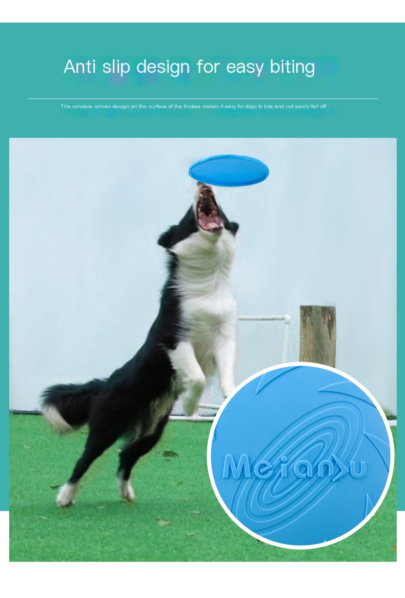 Meianju Pet Frisbee floating