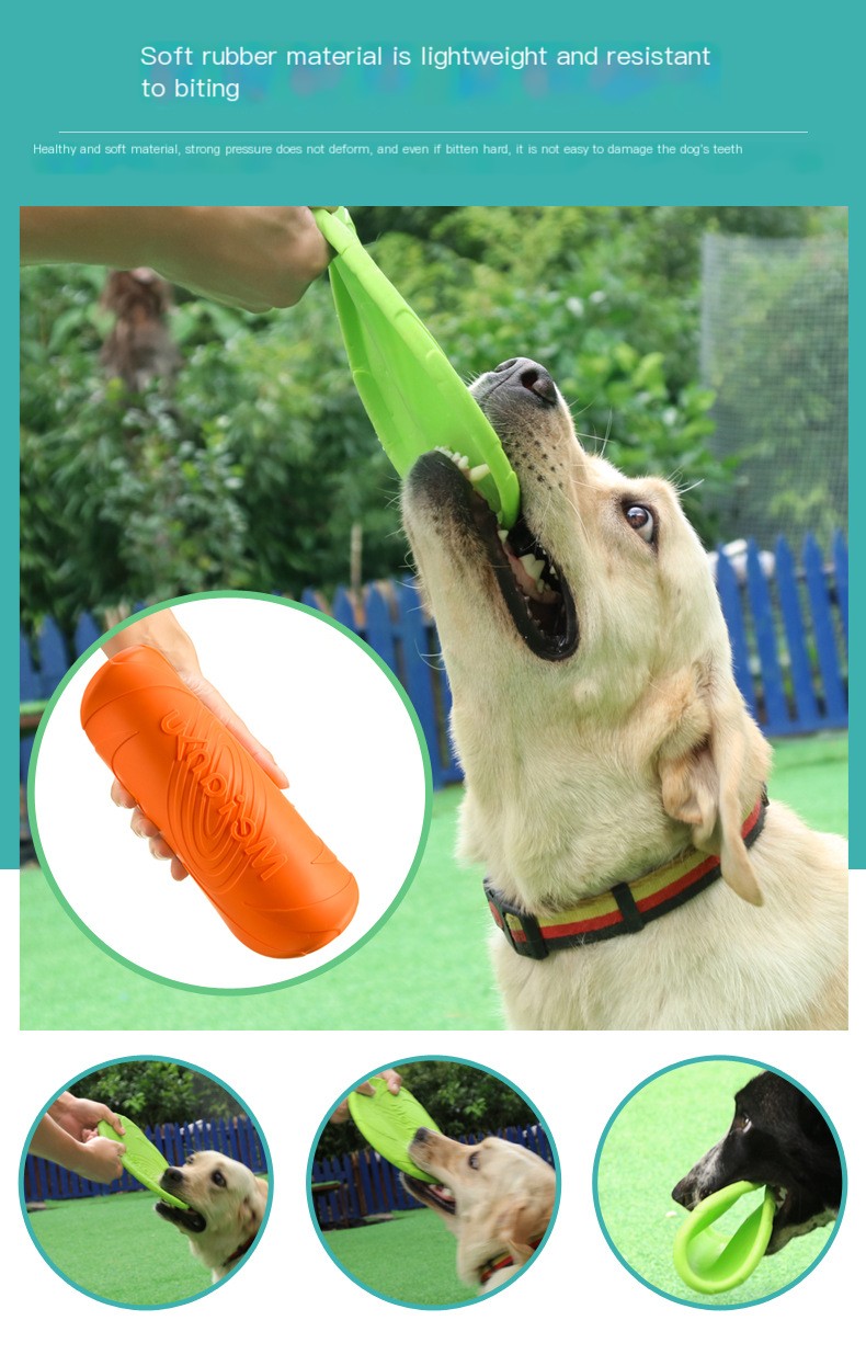 Meianju Pet Frisbee for training