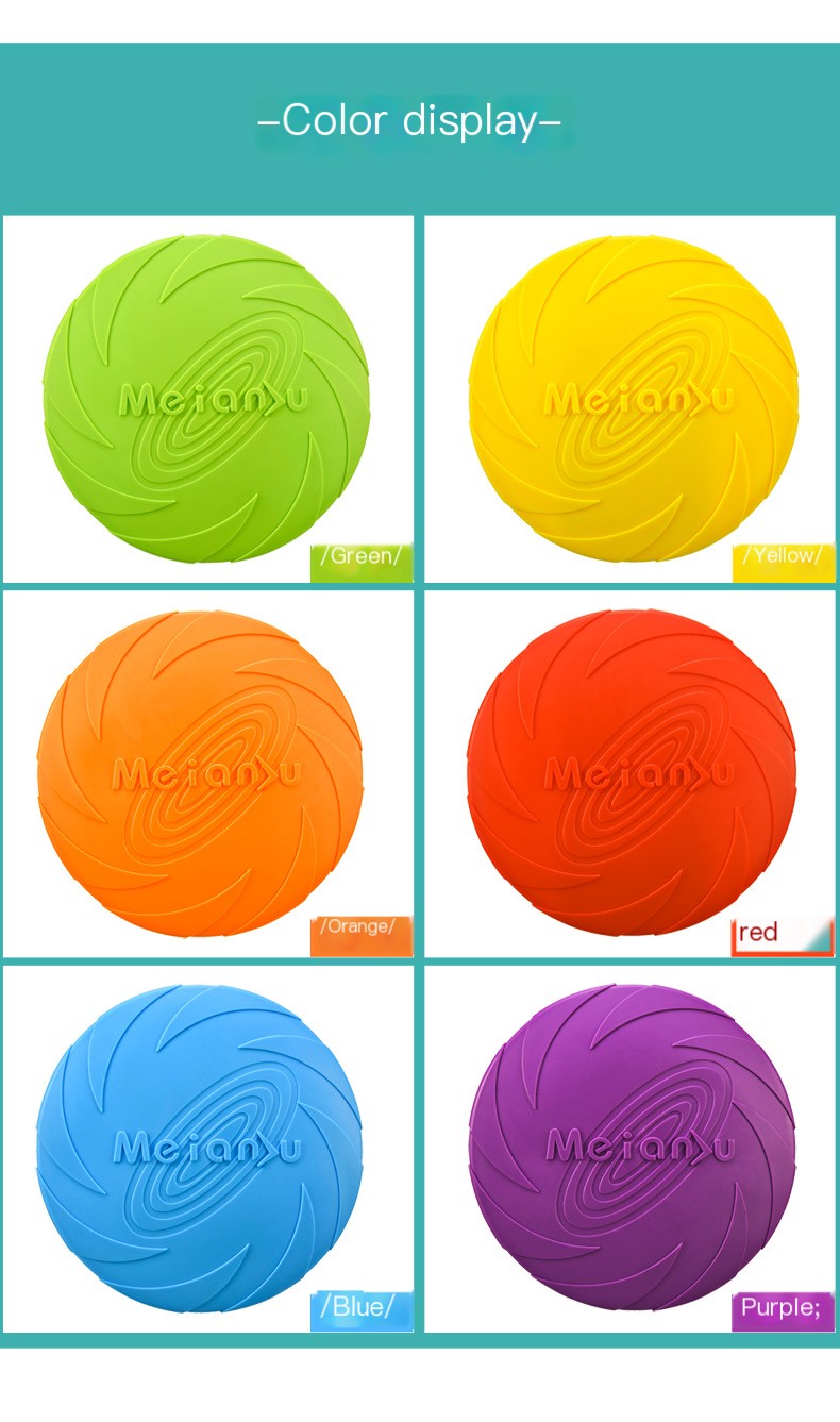 Meianju Pet Frisbee fun